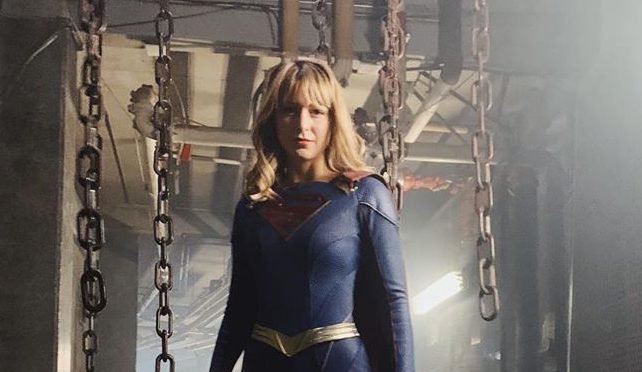 First look at “Supergirl” upgraded suit for Season 5.