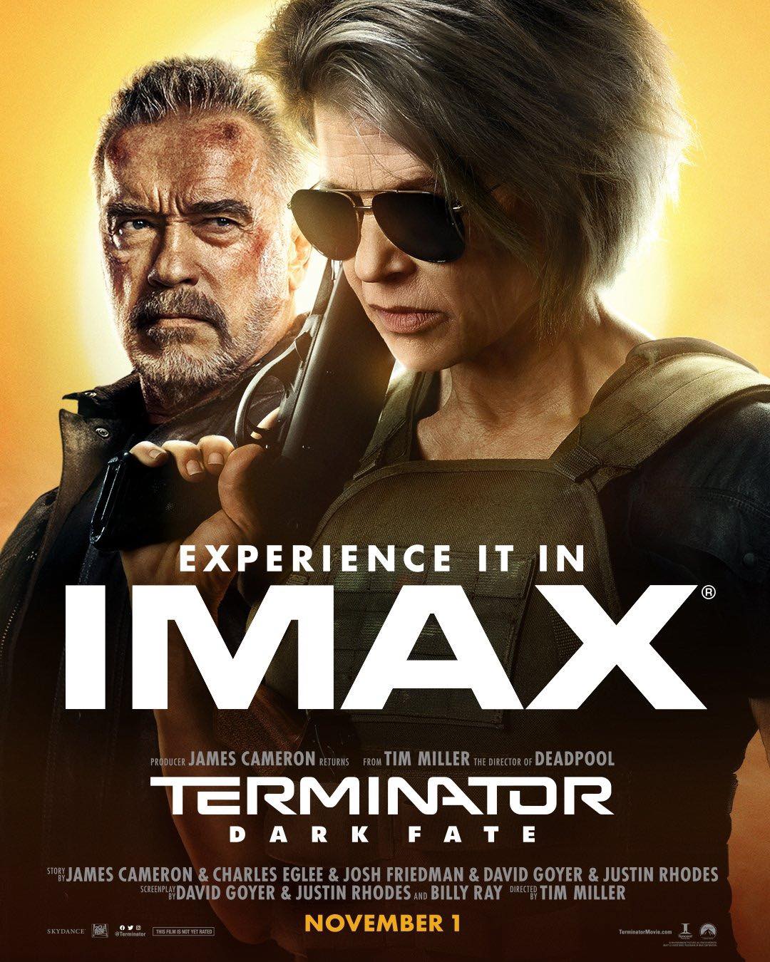 New “Terminator: Dark Fate” Poster & Video Featurettes.