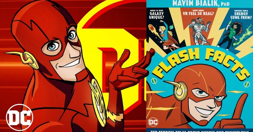 DC Debuts Book Trailer for Mayim Bialik’s ‘Flash Facts’.