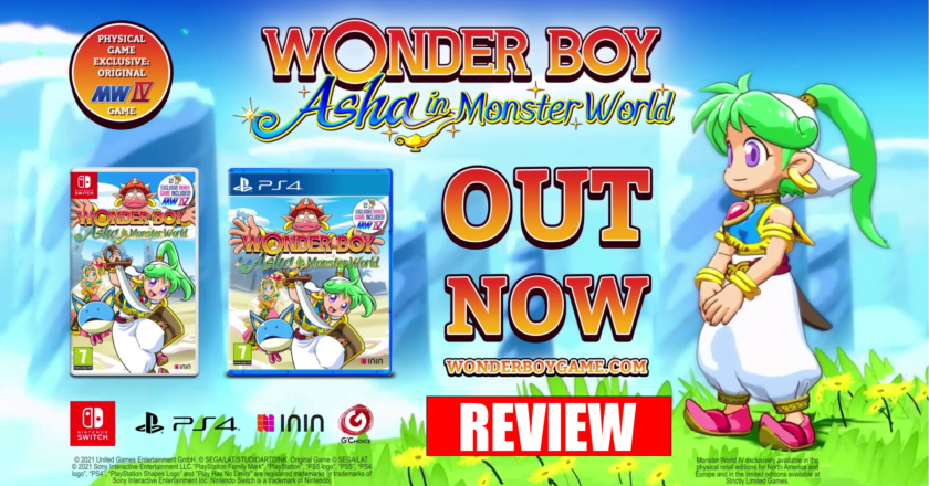 Reseña del videojuego “WonderBoy Asha in Monster World” (PS4) por Rafy Mediavilla.