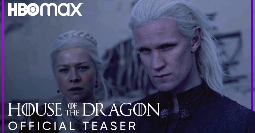 HBO Releases First Official Teaser For HOUSE OF THE DRAGON.