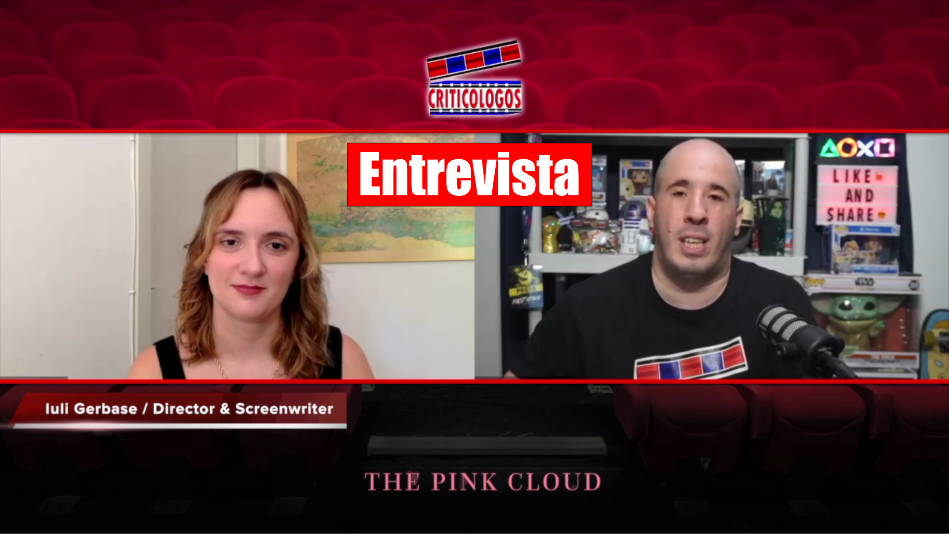 Interview by @Rmediavilla w/ #LuliGerbase, director & screenwriter of the Sci-Fi movie, “The Pink Cloud”. #ThePinkCloud