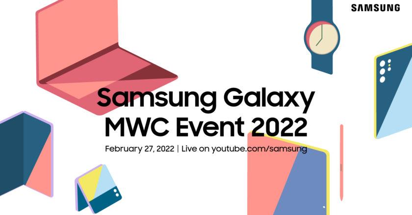 Samsung Galaxy MWC Event 2022: descubre una nueva era de dispositivos móviles conectados.