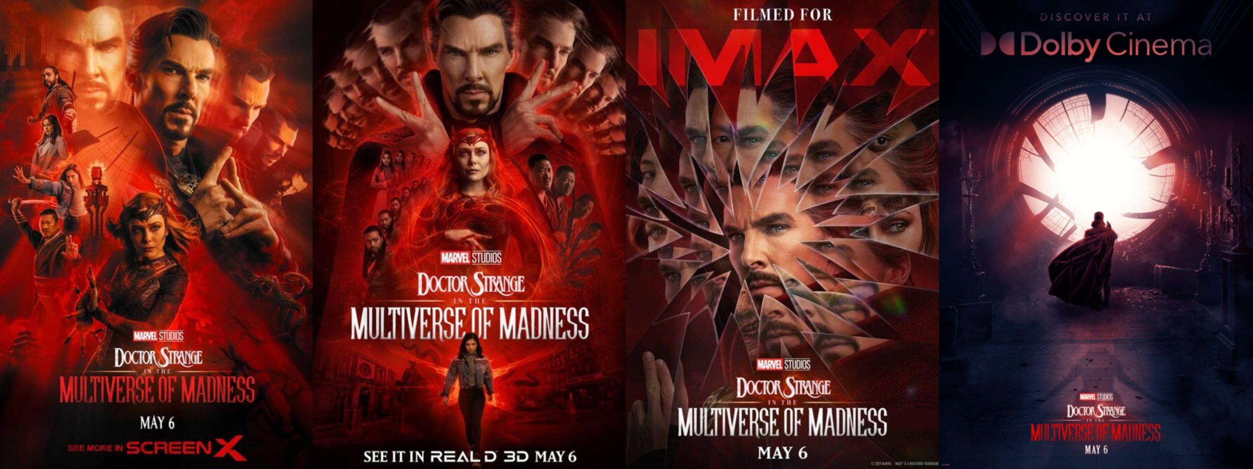 Harness Your Third Eye and See These Exclusive ‘Doctor Strange in the Multiverse of Madness’ Posters. The Madness begins. Experience it only in theaters May 6!