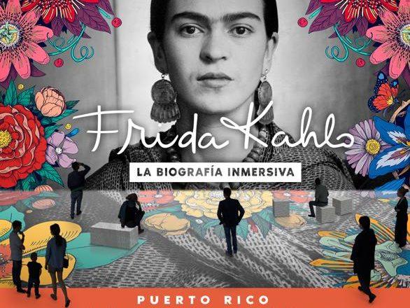 Llega a Puerto Rico la exhibición “Frida Kahlo, La Biografía Inmersiva”. La venta de boletos de la exposición oficial de la artista mexicana comenzará este sábado a las 10:00 de la mañana por Ticketera.