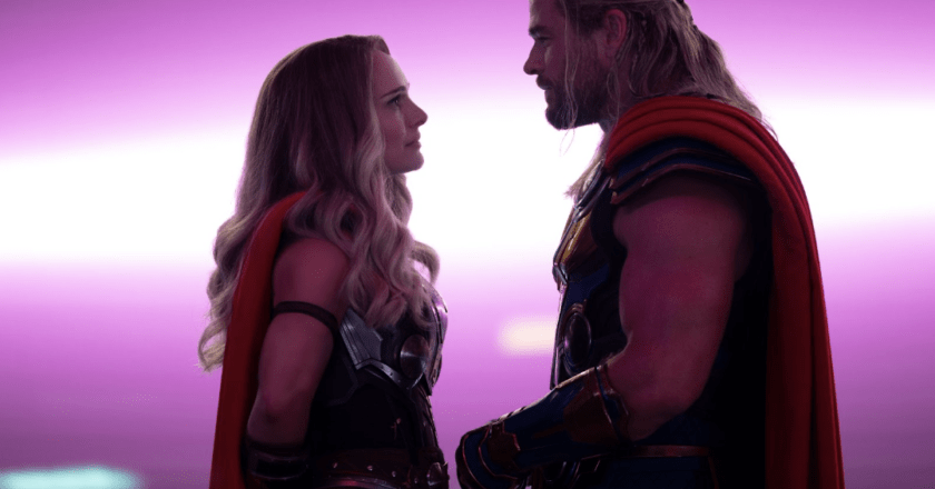 Thor y Jane Foster: un amor que trasciende el universo. #ThorLoveAndThunder