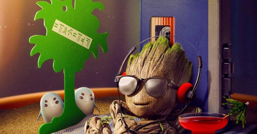 Chill Out with the First Poster for ‘I Am Groot’, premieres August 10 exclusively on Disney+.
