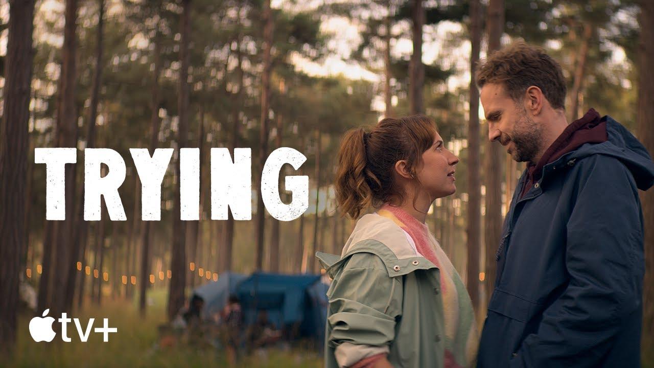 Apple TV+ debuts trailer for third season of critically acclaimed comedy “Trying”.