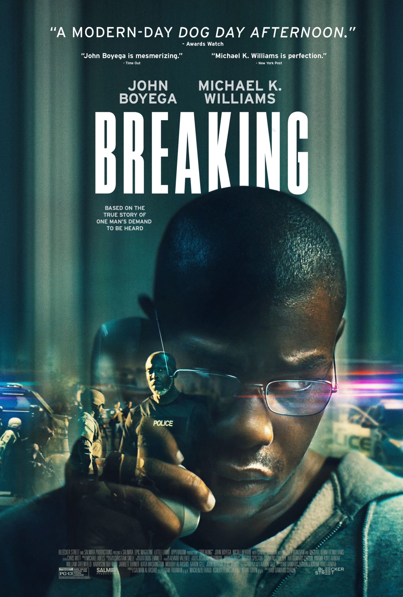 Watch the Official Trailer & Poster For Bleecker Street BREAKING, with