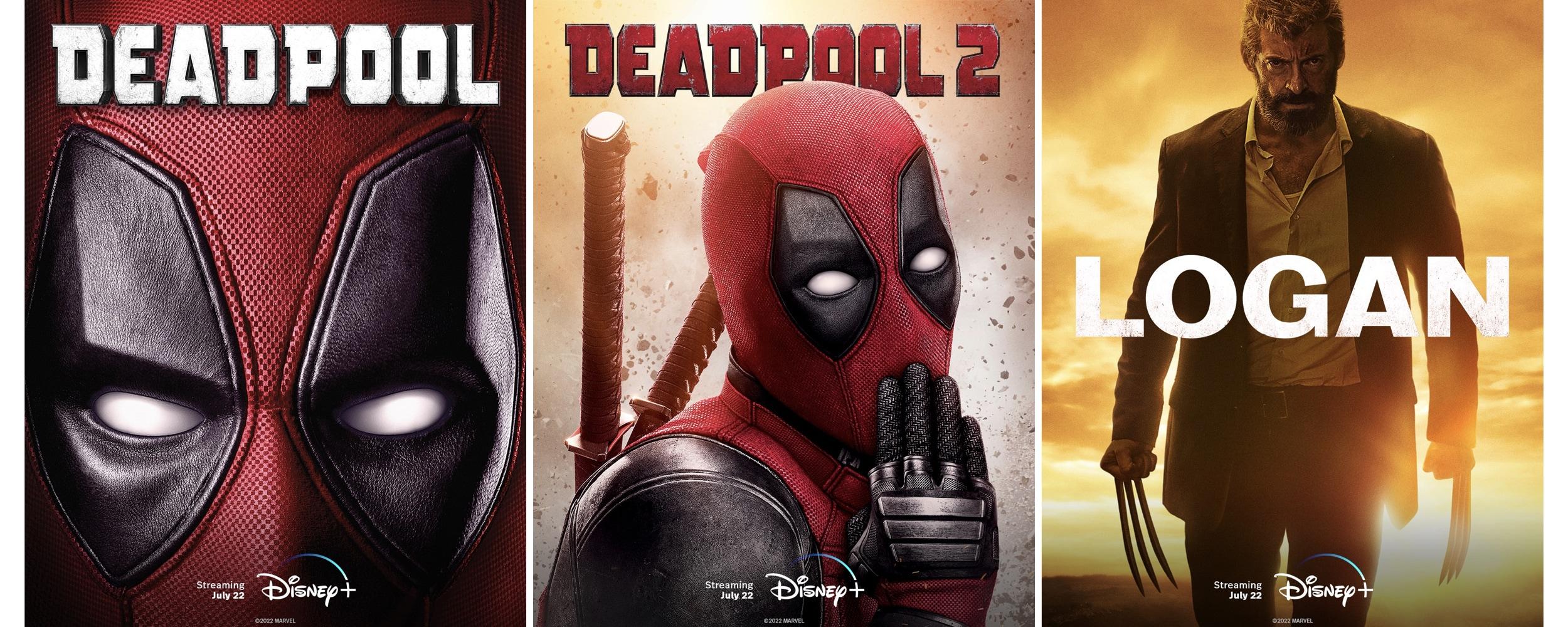 Deadpool And Logan To Join The Marvel Collection On Disney+. “Deadpool,” “ Deadpool 2,” and “Logan” arrive on Disney+ in the . on July 22.  #DisneyPlus #Deadpool #Logan - Criticologos