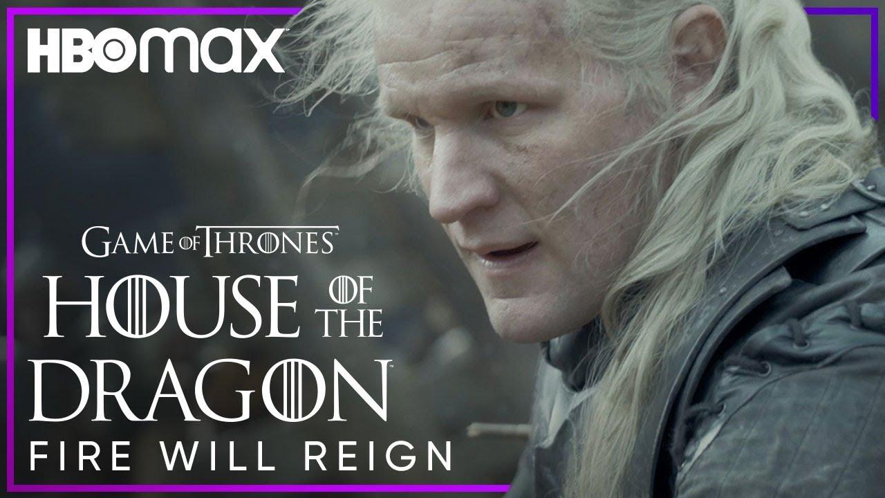 HBO Releases HOUSE OF THE DRAGON “Fire Will Reign” Promo.