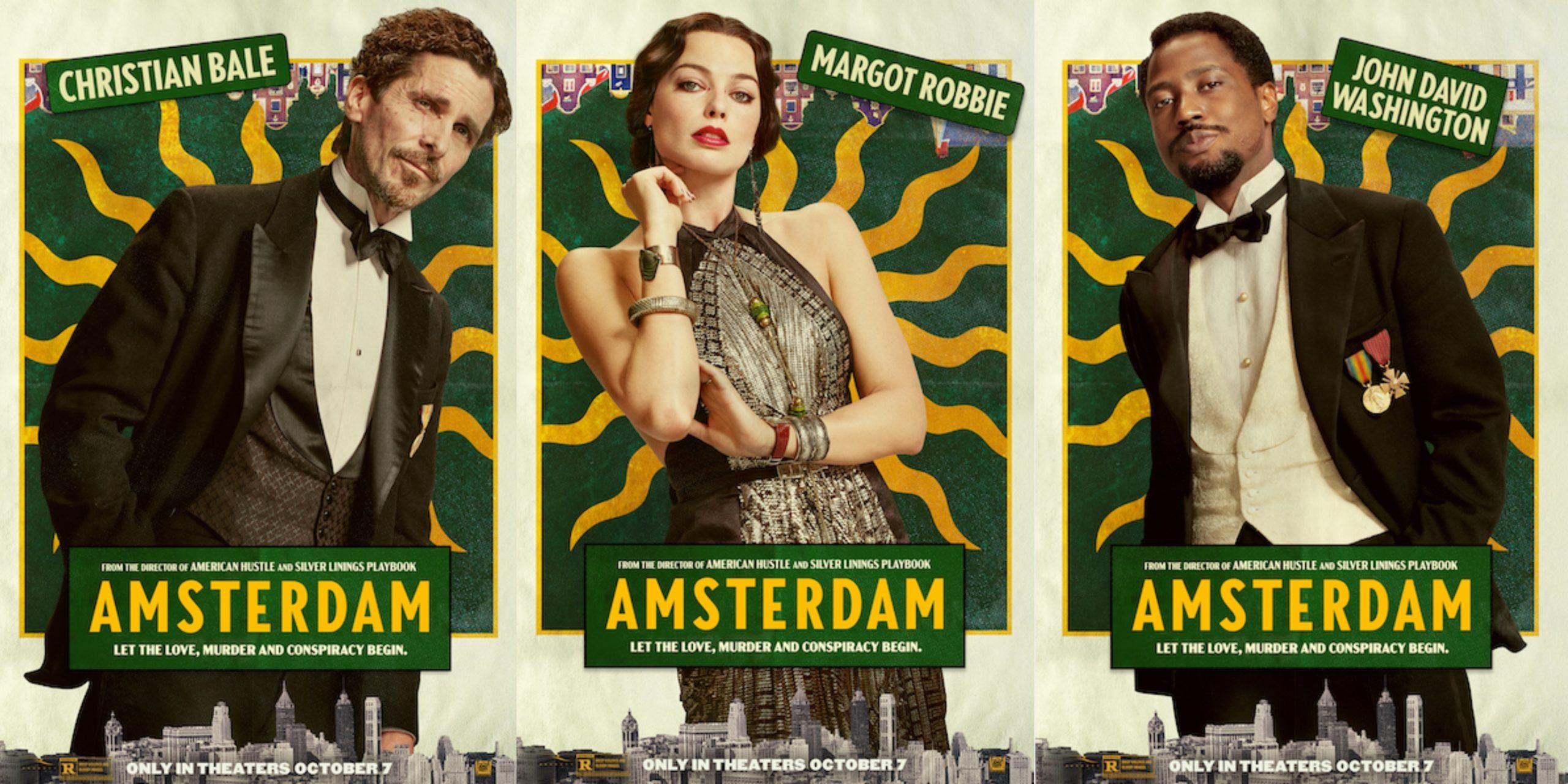 See The New Character Poster For The Movie “Amsterdam”. #AmsterdamMovie @AmsterdamMovie @20thcentury