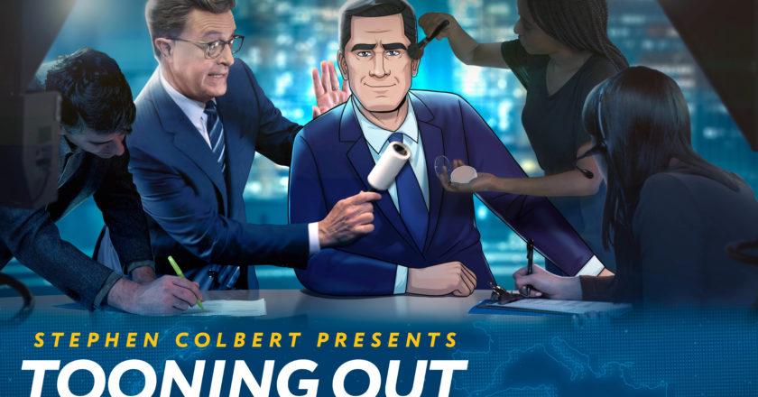 Paramount Media Networks & MTV Entertainment announce new season of Emmy®-nominated animated series “Stephen Colbert Presents Tooning Out The News” to air on Comedy Central.