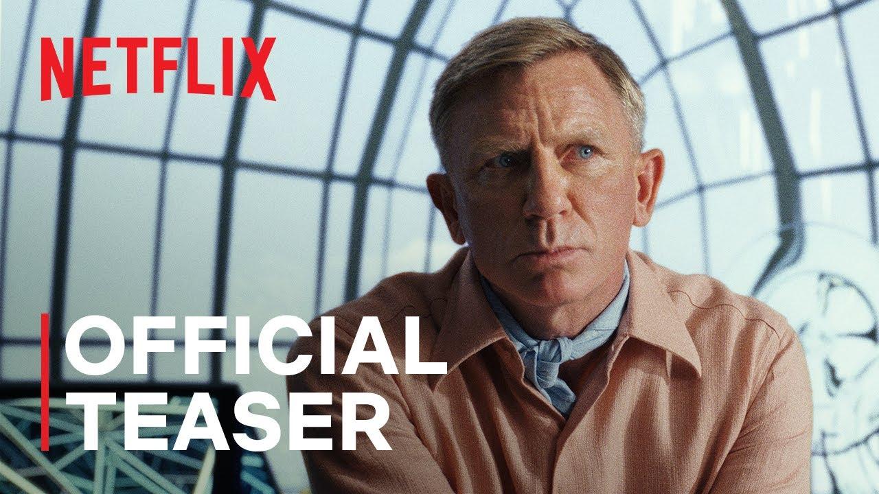 Se revelo el primer trailer y poster promocional oficial de la pelicula original de Netflix, “Glass Onion: A Knives Out Mystery”, que estrenara el 23 de diciembre de 2023.