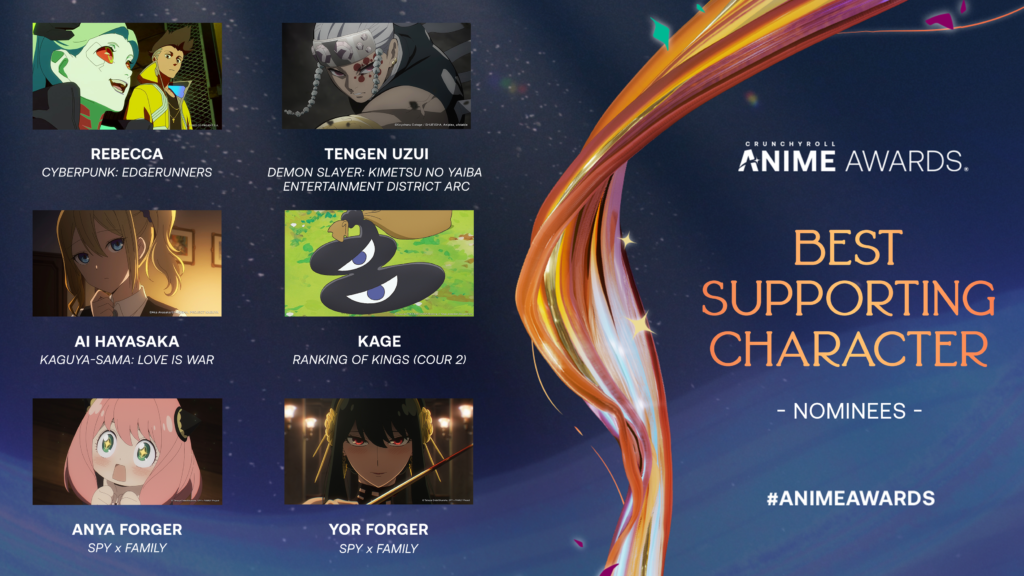 Crunchyroll anunciou os vencedores da Anime Awards 2023 