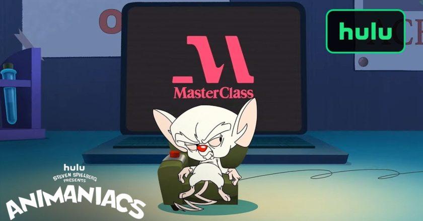 Hulu X MasterClass: Brain Teaches World Domination, Now Streaming on Hulu  @TheAnimaniacs #Animaniacs