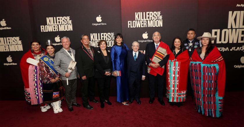 Apple Original Films illuminates a powerful story of the Osage Nation as directed by Martin Scorsese at the New York premiere of “Killers of the Flower Moon”